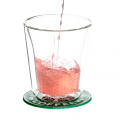 Hot Sale Handle Glass Cup White Tea